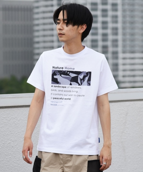 Ships別注 Nowartt オーガニックコットン プリント Tシャツ Tシャツ カットソー Ships 公式サイト 株式会社シップス