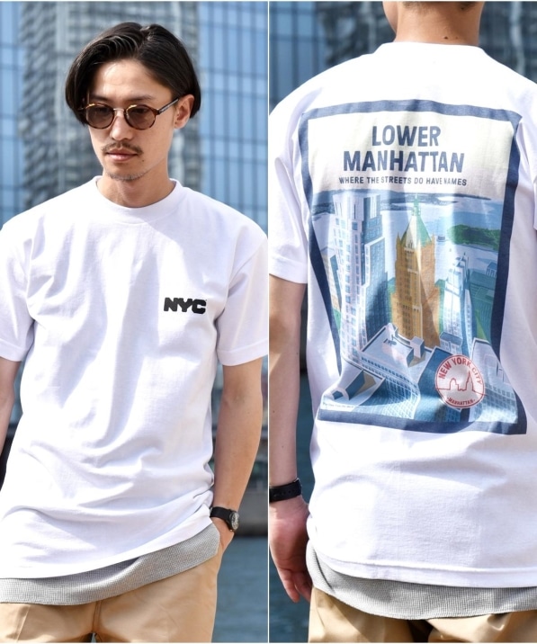 Nyc エクスクルーシブ Landscape Tシャツ Tシャツ カットソー Ships 公式サイト 株式会社シップス