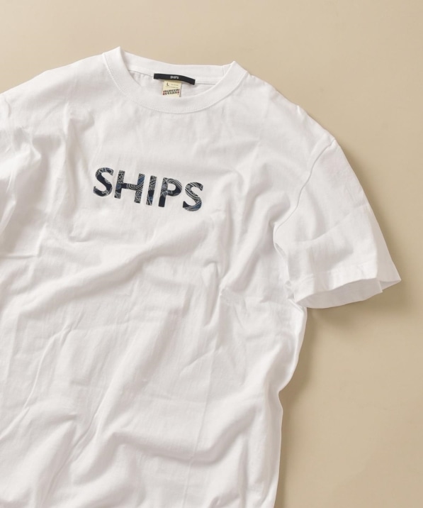 Sc Ships ロゴ ペイズリー フラワー レオパード柄 Tシャツ Tシャツ カットソー Ships 公式サイト 株式会社シップス
