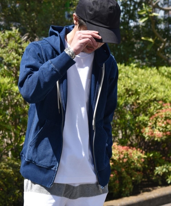 Champion Ships 別注 リバースウィーブ R 9 4oz インディゴ ジャージー ジップアップ パーカ トップス Ships 公式サイト 株式会社シップス