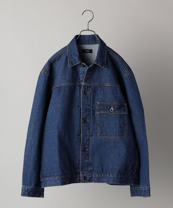 Web限定 Ships 12オンス ビッグシルエット デニム ジャケット セットアップ対応 アウター ジャケット Ships 公式サイト 株式会社シップス