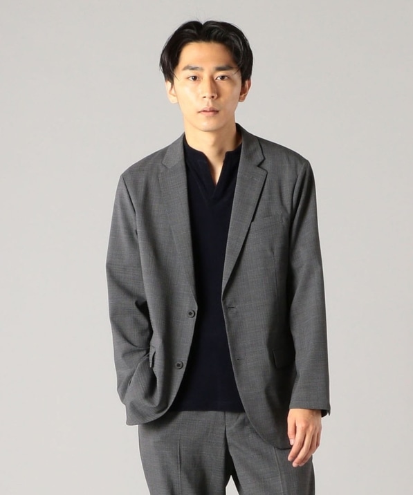 No Tie But Smartness Ships 洗濯可能 速乾 ストレッチ 撥水 防シワ ドットエア 2b ジャケット セットアップ対応 アウター ジャケット Ships 公式サイト 株式会社シップス