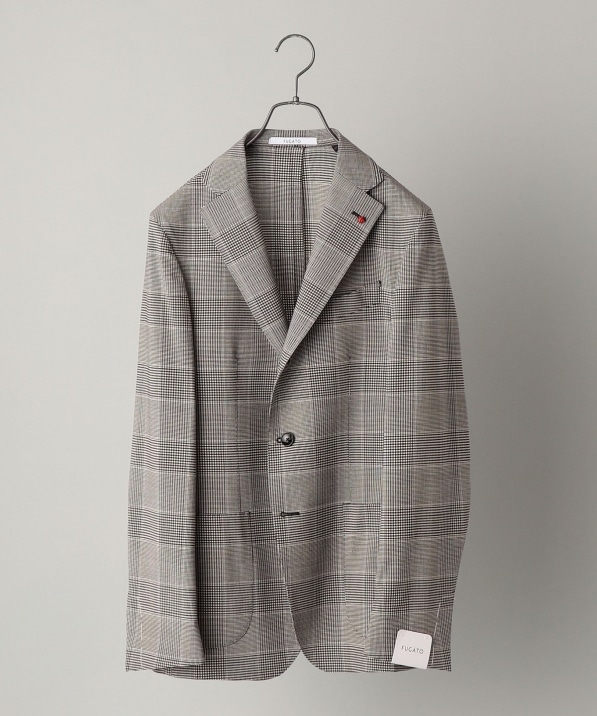 Fugato ブラック グレンチェック ジャケット アウター ジャケット Ships 公式サイト 株式会社シップス