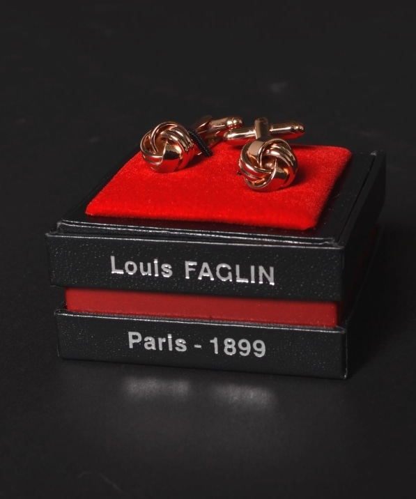 Louis Faglin アモーレ ピンク シャンペン カフスリンクス スーツ ビジネス小物 Ships 公式サイト 株式会社シップス
