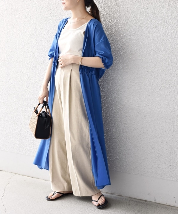 ウエストギャザーシアーワンピース ワンピース Ships 公式サイト 株式会社シップス