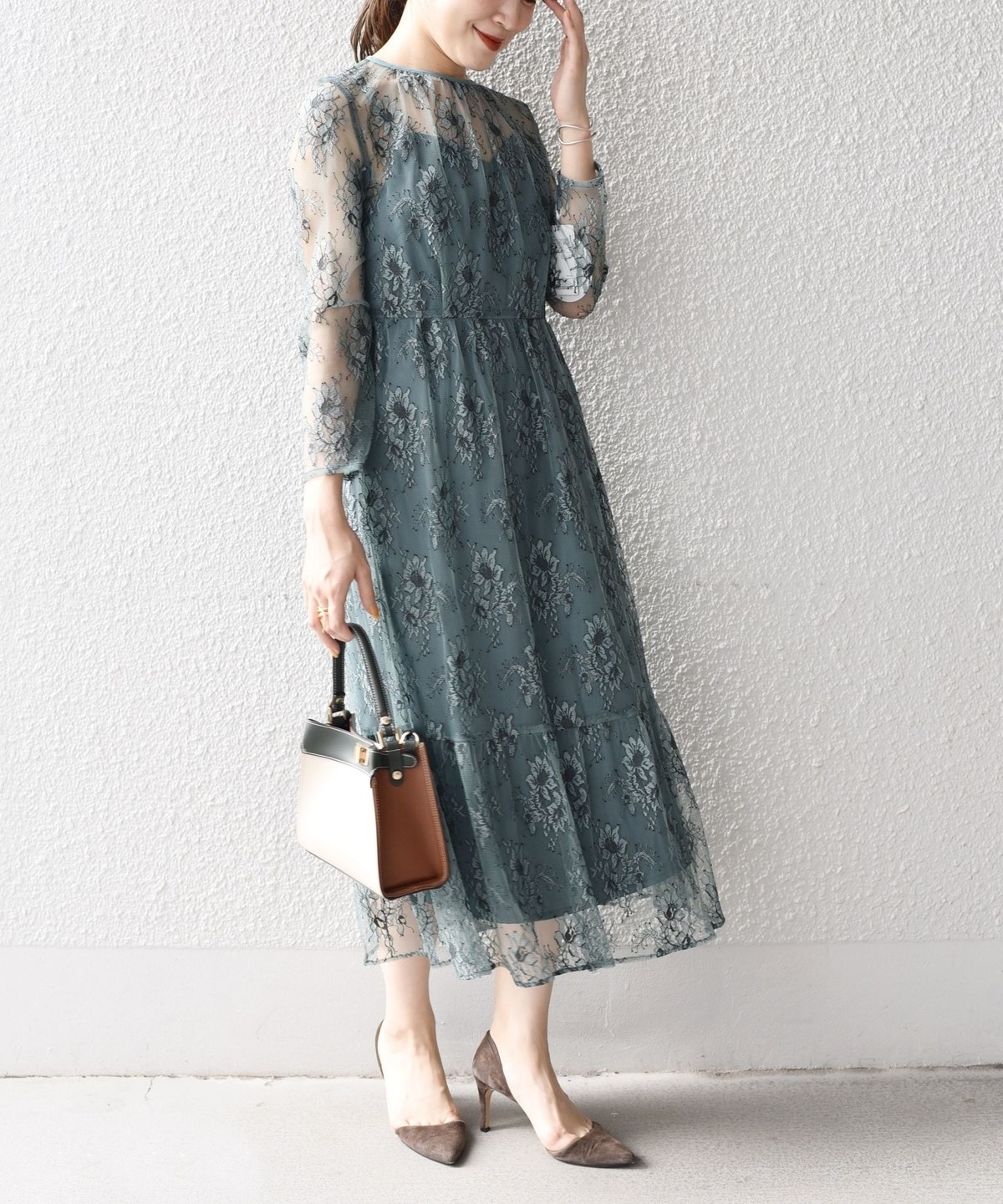 Little Black レースフレアワンピース パーティー用 ワンピース Ships 公式サイト 株式会社シップス