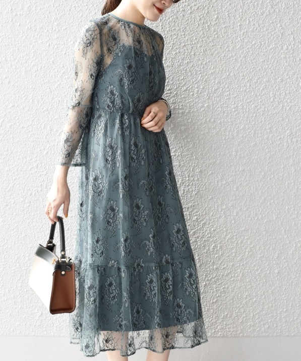 Little Black レースフレアワンピース パーティー用 ワンピース Ships 公式サイト 株式会社シップス