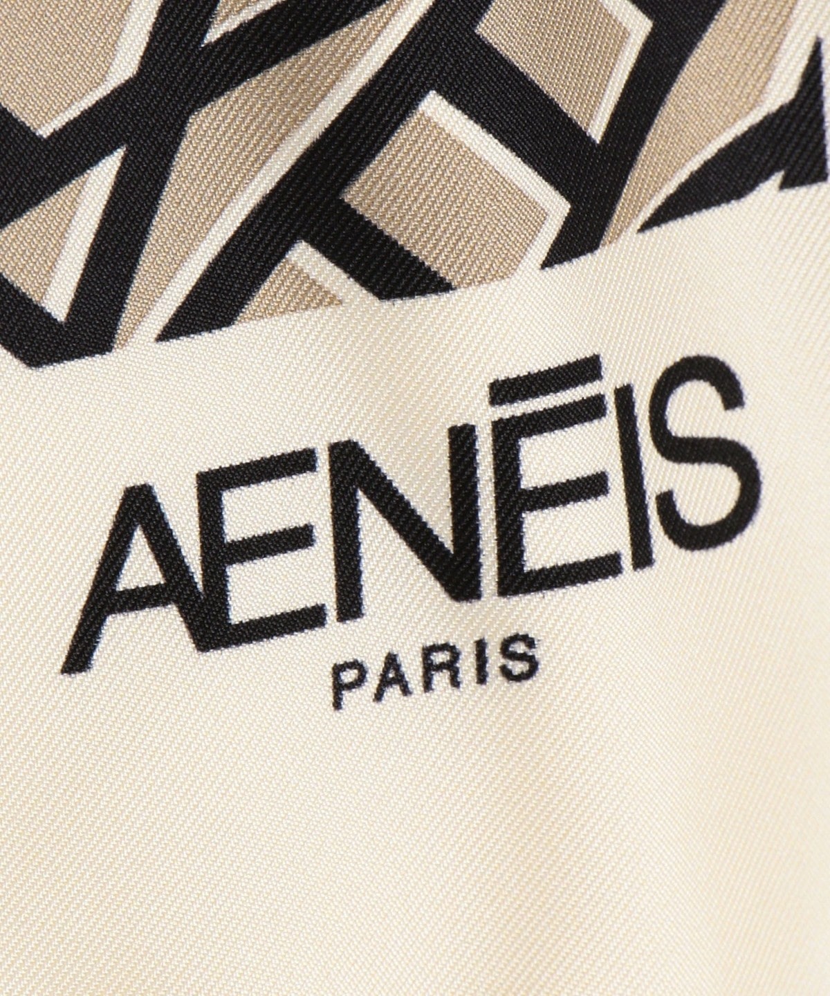 AENEIS:モノグラムプリントスカーフ: ストール/マフラー/スカーフ 