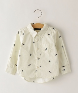 Ships Kids 宇宙柄 ボタンダウン シャツ 145 160cm シャツ ブラウス Ships 公式サイト 株式会社シップス