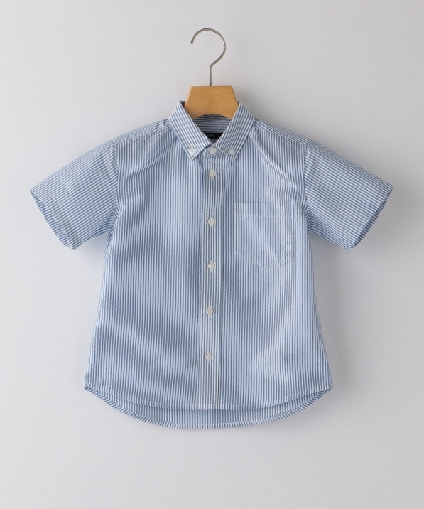 Ships Kids クールマックス サッカー ストライプ シャツ 100 130cm シャツ ブラウス Ships 公式サイト 株式会社シップス