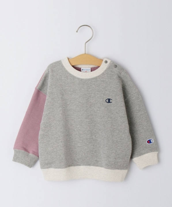 Ships Kids別注 Champion ドロップショルダー スウェット 80 90cm トップス Ships 公式サイト 株式会社シップス