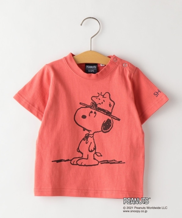 Ships Kids スヌーピー 半袖 Tee 80 90cm Tシャツ カットソー Ships 公式サイト 株式会社シップス