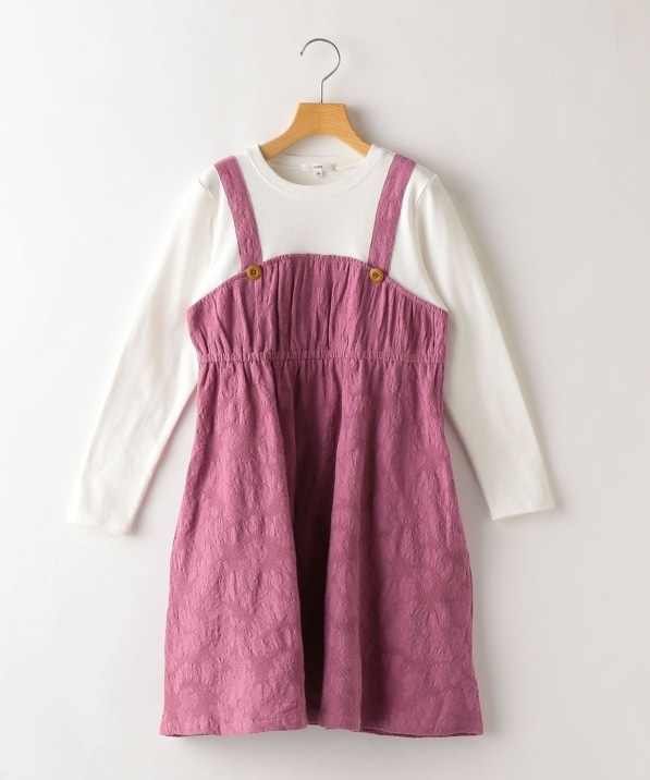 Ships Kids ジャカード レイヤード ワンピース 140 150cm ワンピース Ships 公式サイト 株式会社シップス