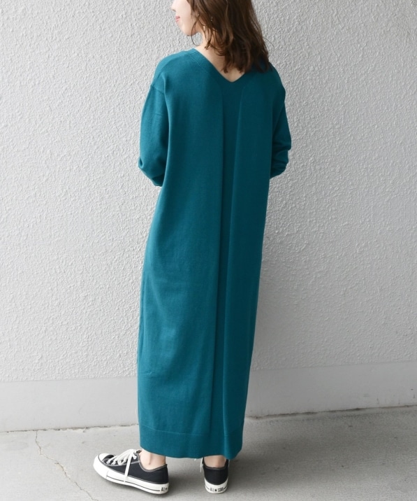 Ships Any Vネック Aライン ニットワンピース ワンピース Ships 公式サイト 株式会社シップス