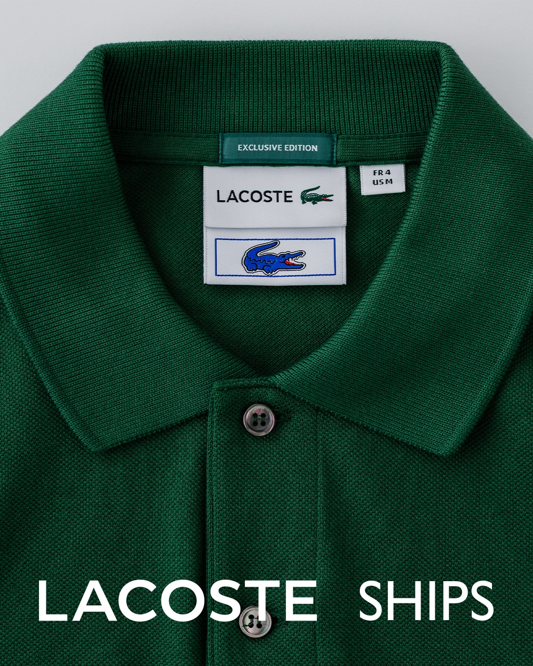 LACOSTE × SHIPS】定番人気の別注アイテムが今年も待望の新色を