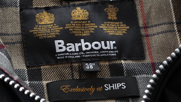 Barbour Exclusively at SHIPS