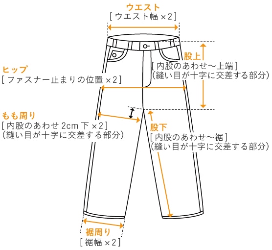 サイズガイド SHIPS 公式サイト｜株式会社シップス