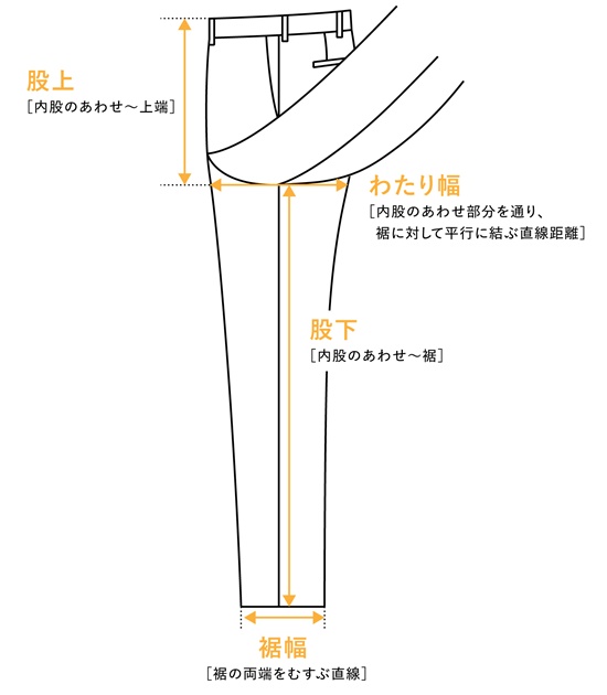 サイズガイド SHIPS 公式サイト｜株式会社シップス